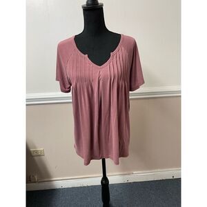 NWT Lucky Brand Mauve Colored Blouse